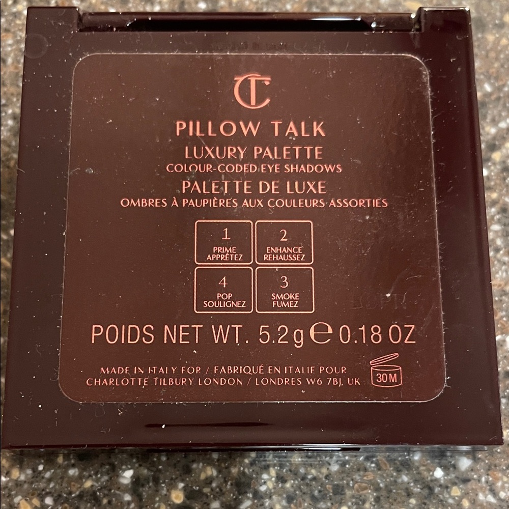 Charlotte Tilbury Pillow Talk Eye Shadow Palette